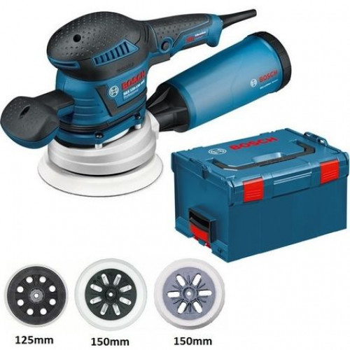 Ekscentrinis šlifuoklis BOSCH GEX 125-150 AVE L-Boxx